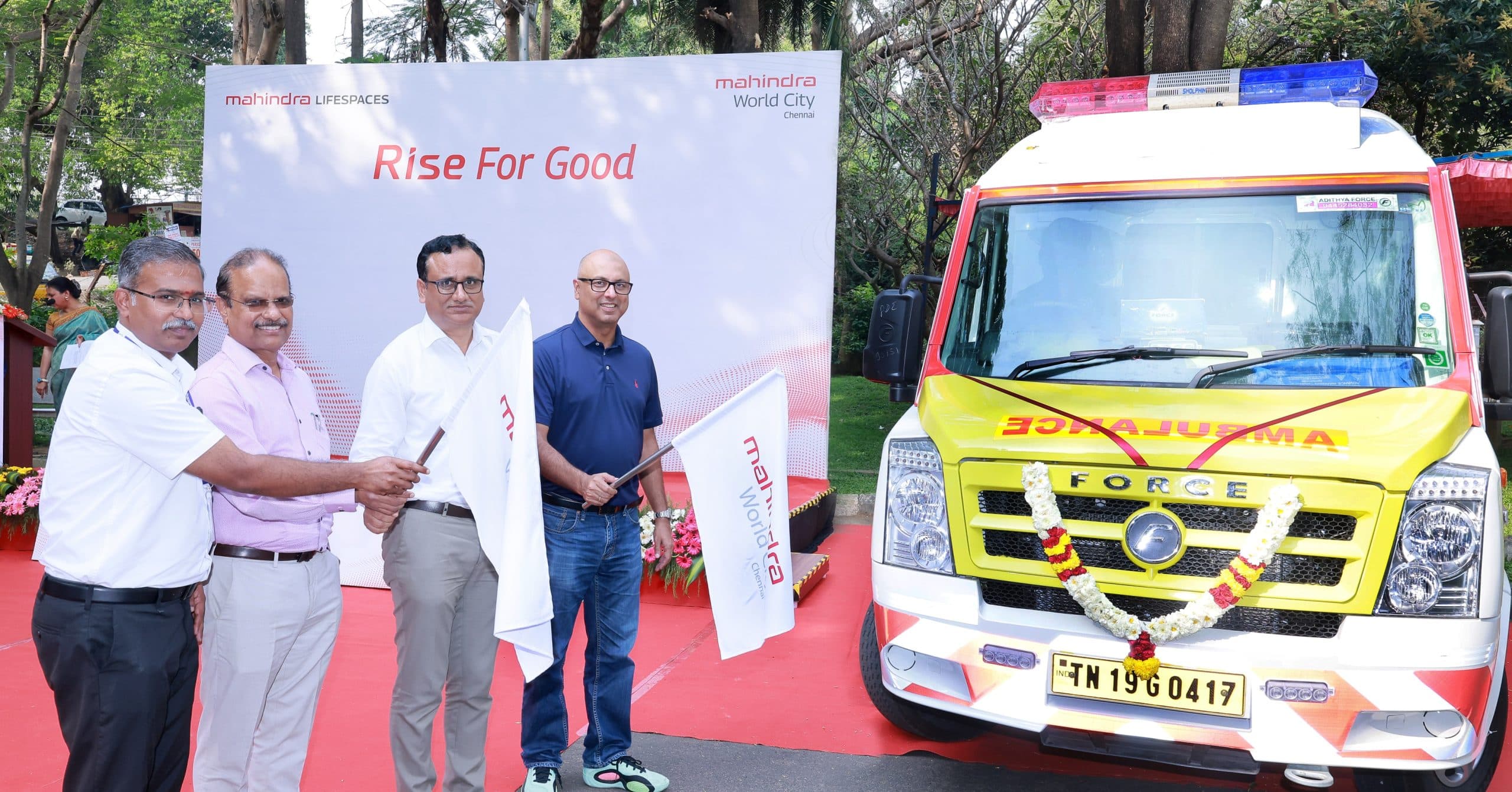 Mahindra World City, Chennai hands over critical healthcare assets under CSR initiative