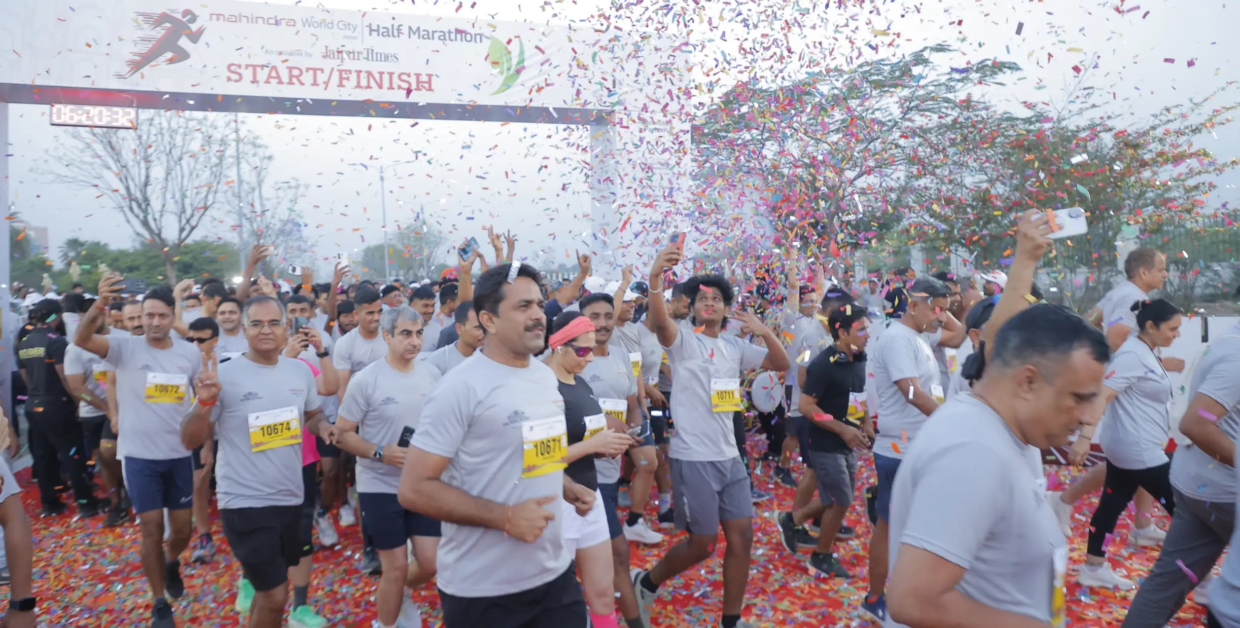 Mahindra World City Jaipur Hosts Half Marathon, Bringing Jaipur’s Running Community Together