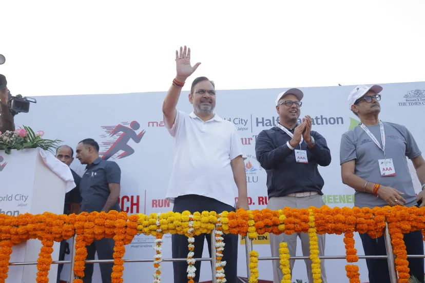 Mahindra World City Jaipur Hosts Half Marathon, Bringing Jaipur’s Running Community Together