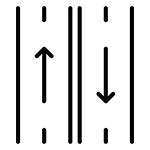 45m arterial roads