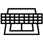 Badminton courts